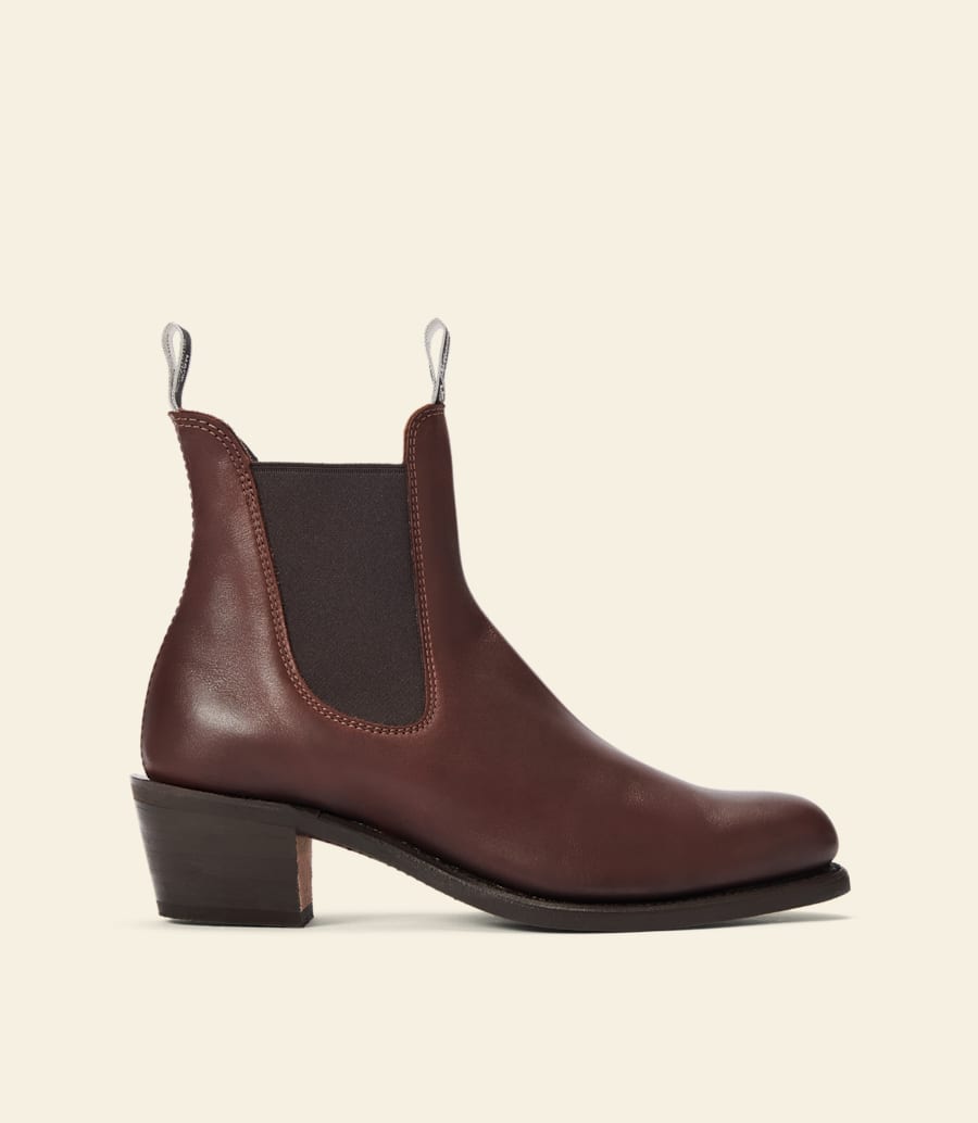 stivale rosebery – pelle di cocco anilina