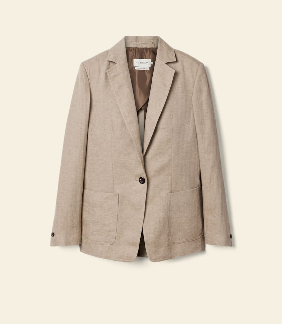 blazer in lino strahan