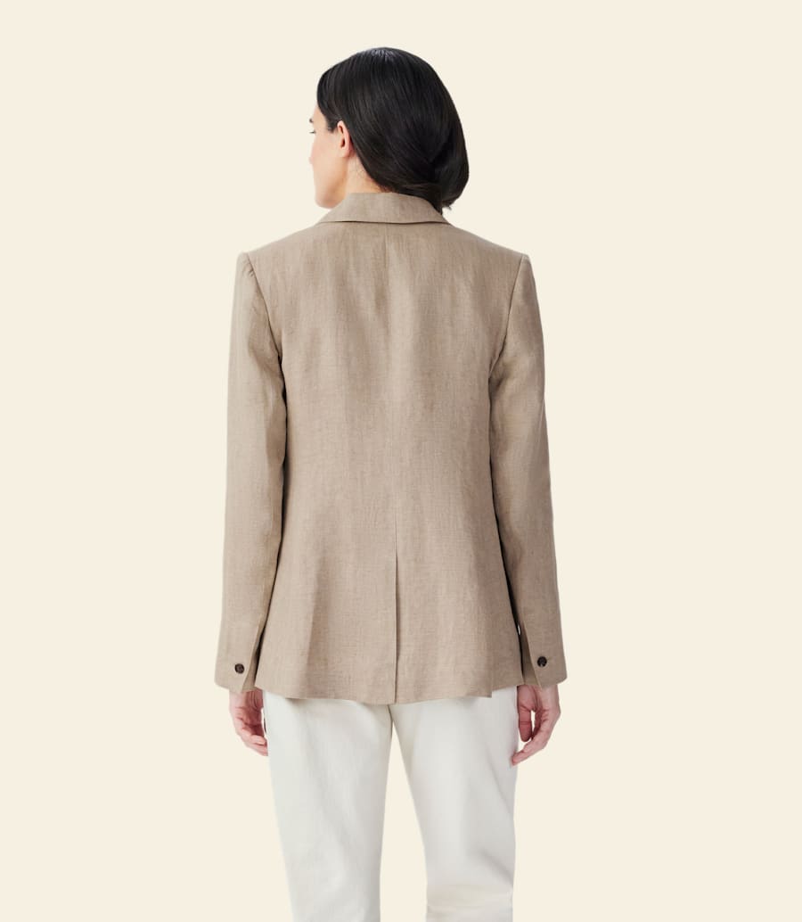 blazer in lino strahan