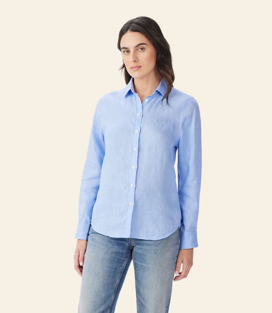 camicia di lino olney