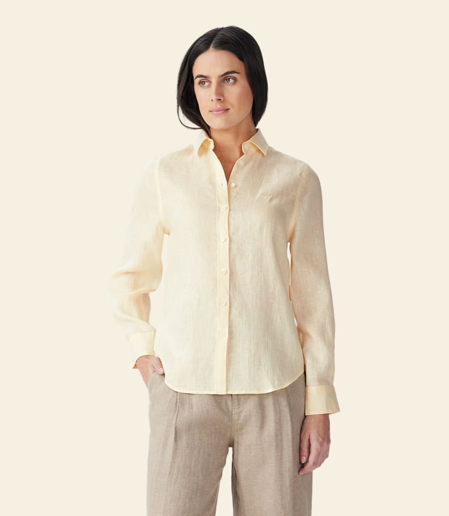 camicia di lino olney