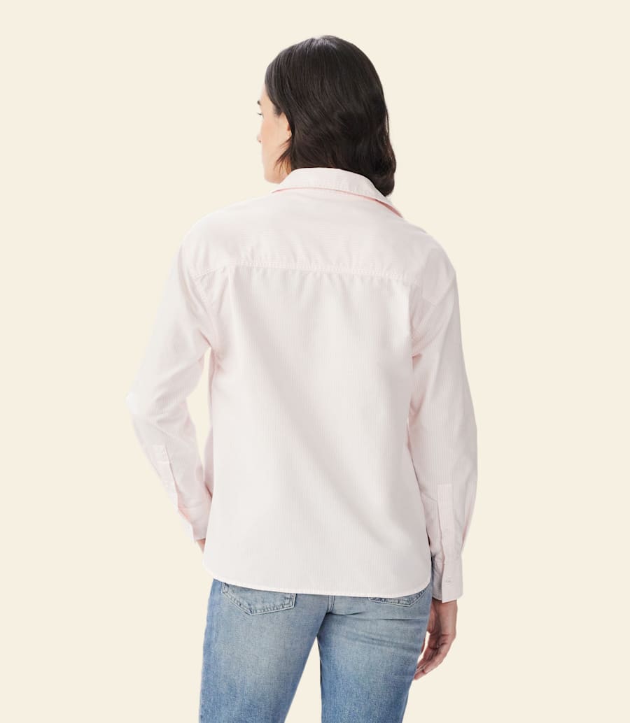 camicia a righe oxford hopeland