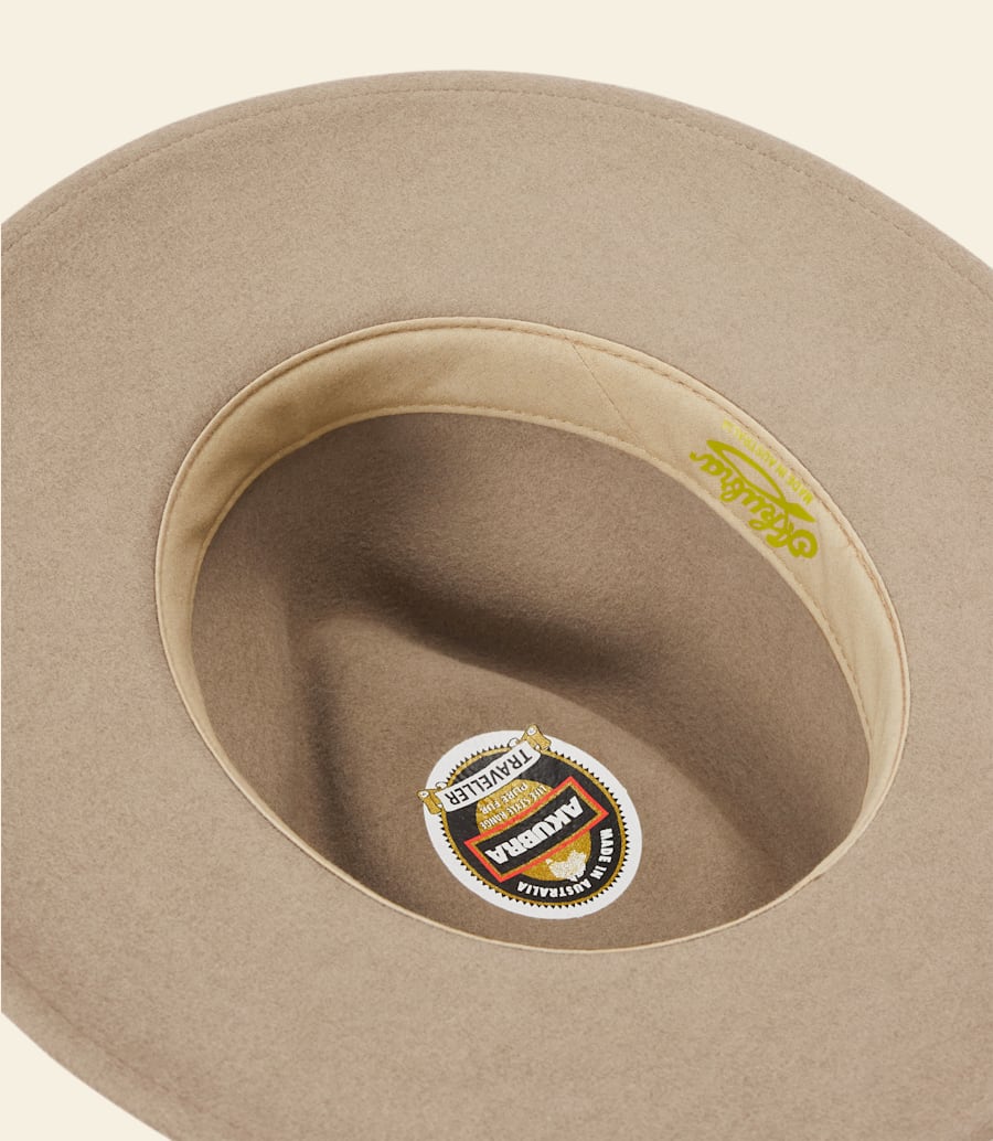 cappello da viaggiatore akubra