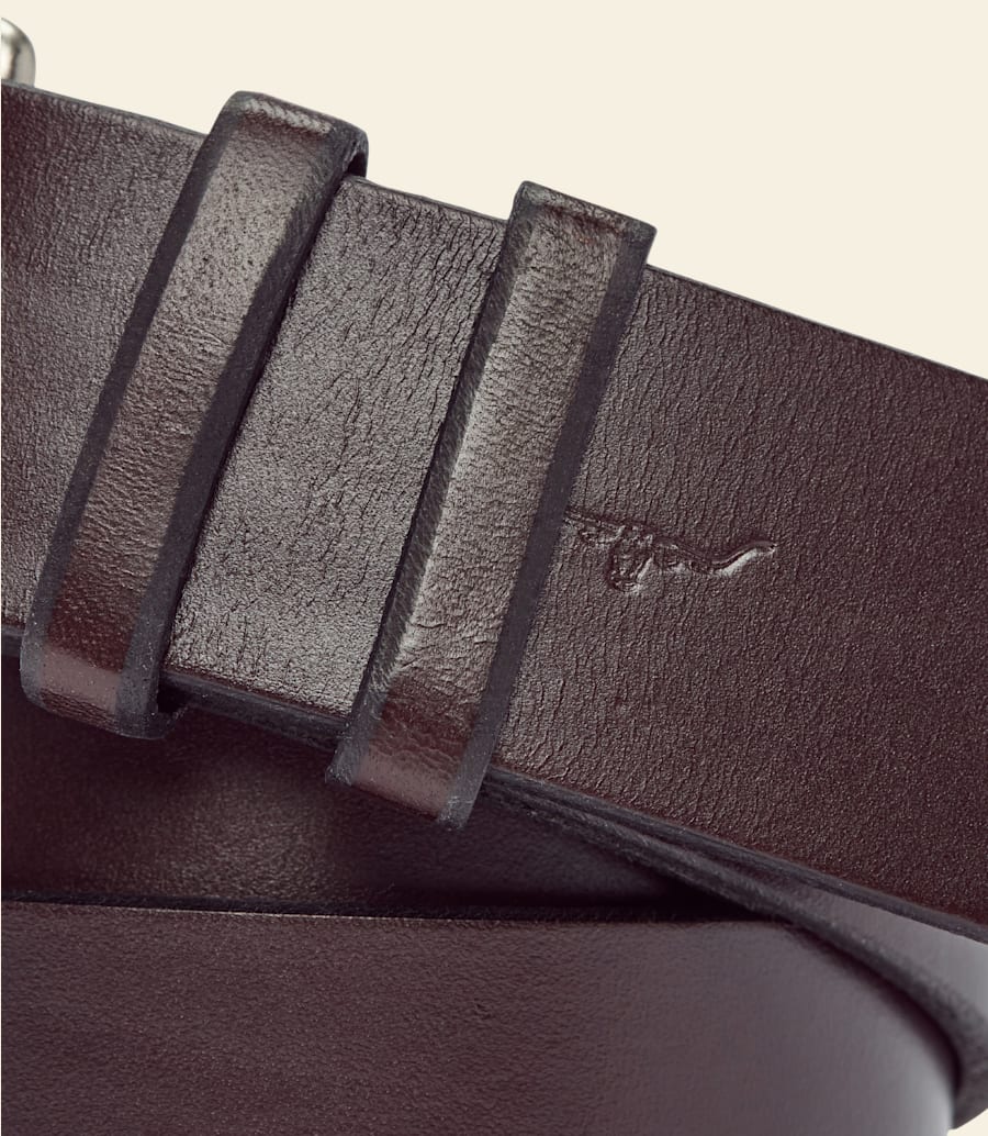 cintura con fibbia coperta