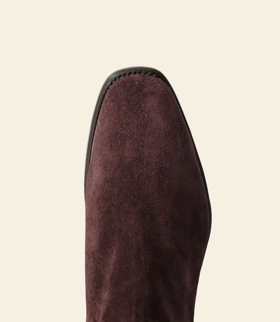stivale heritage craftsman – pelle scamosciata mora
