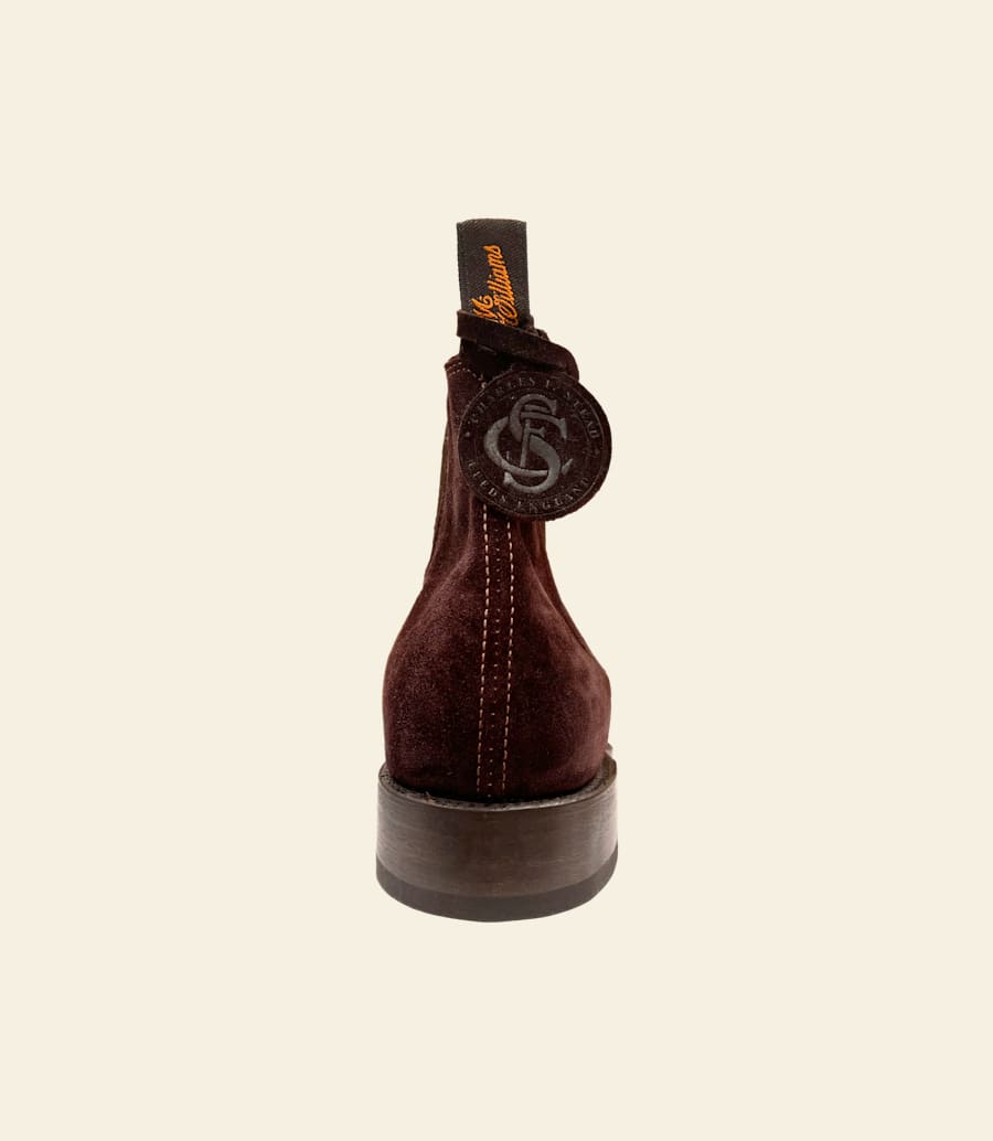 stivale heritage craftsman – pelle scamosciata mora