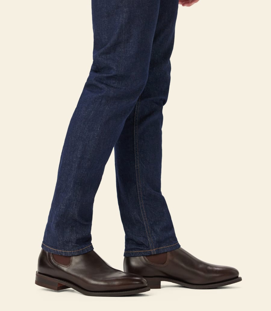 stivale macquarie – pelle pull-up color cioccolato