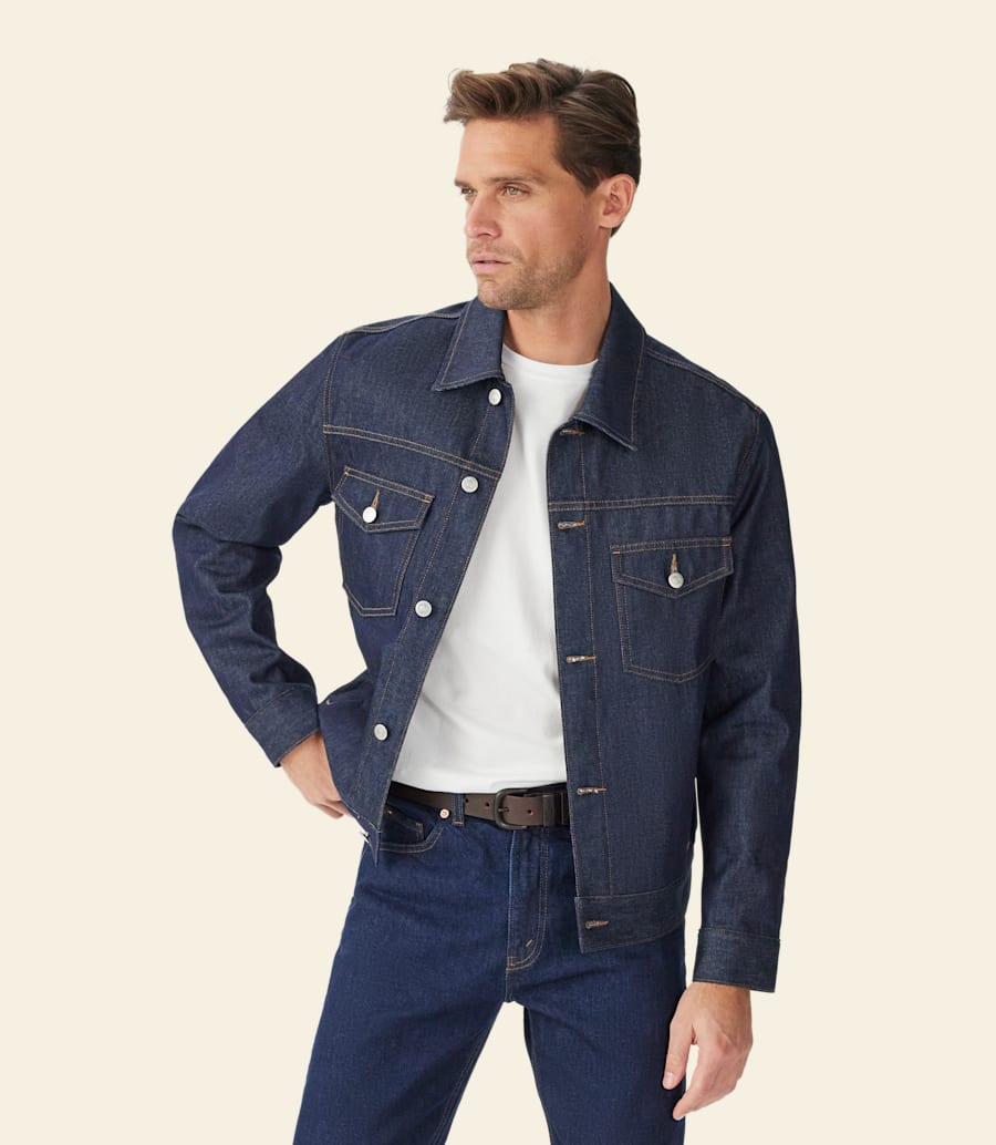 duffy denim trucker