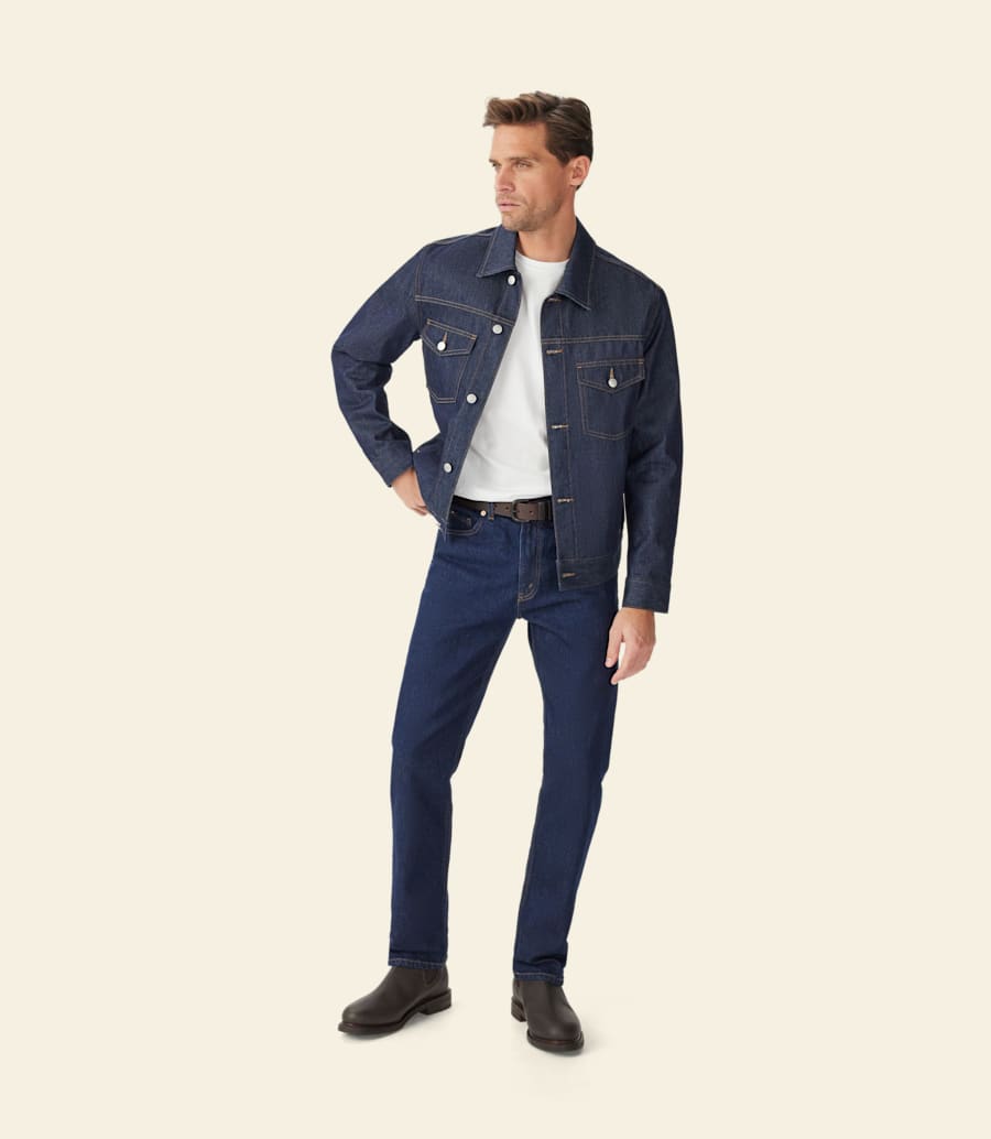 duffy denim trucker