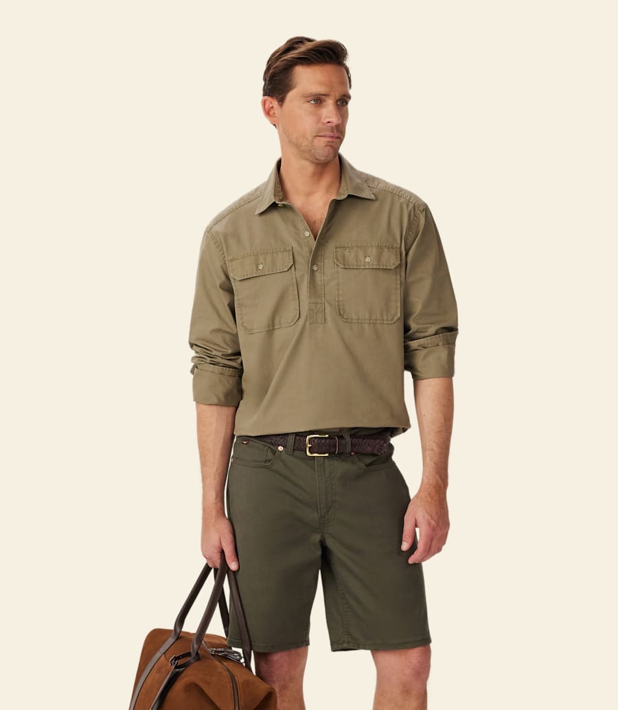 pantalone in cotone walpole