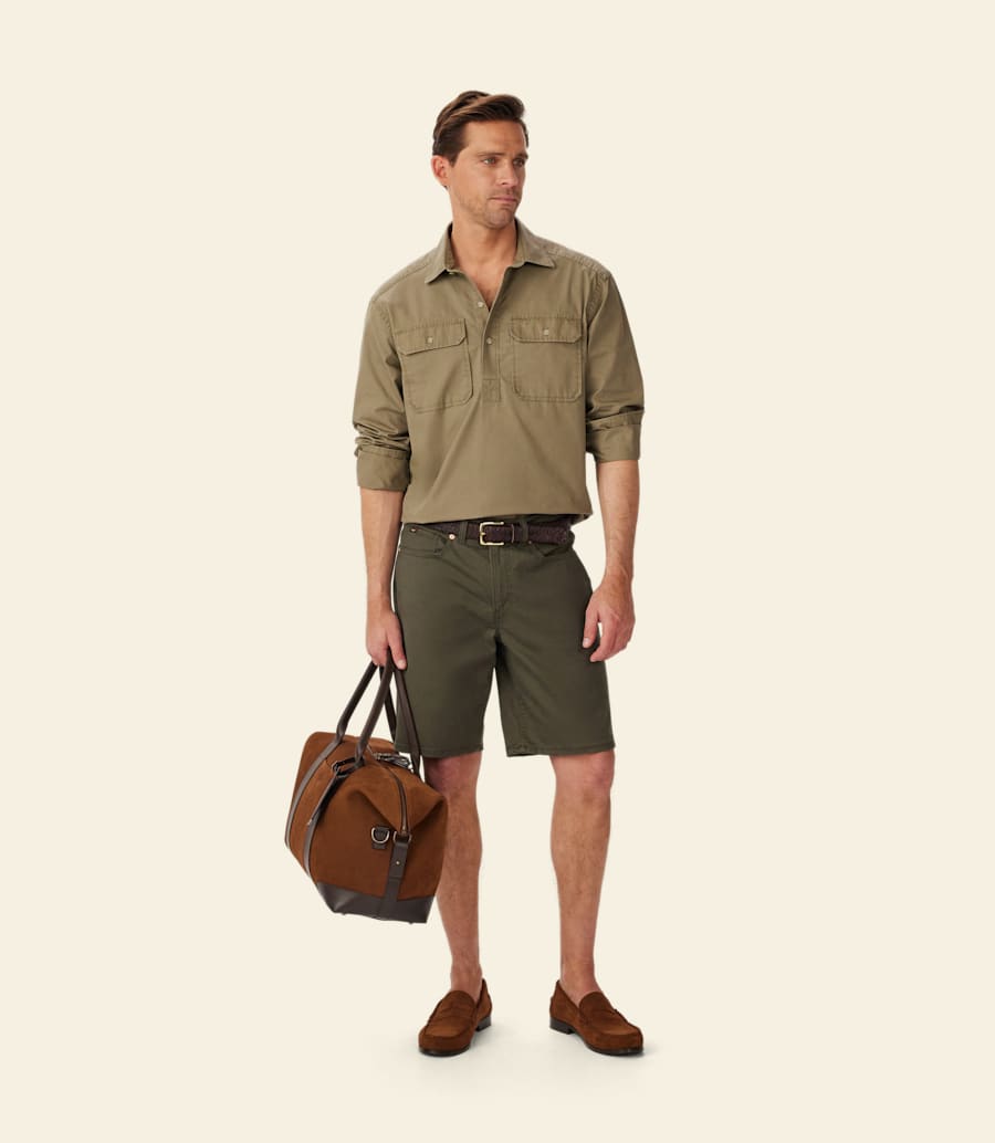 pantalone in cotone walpole