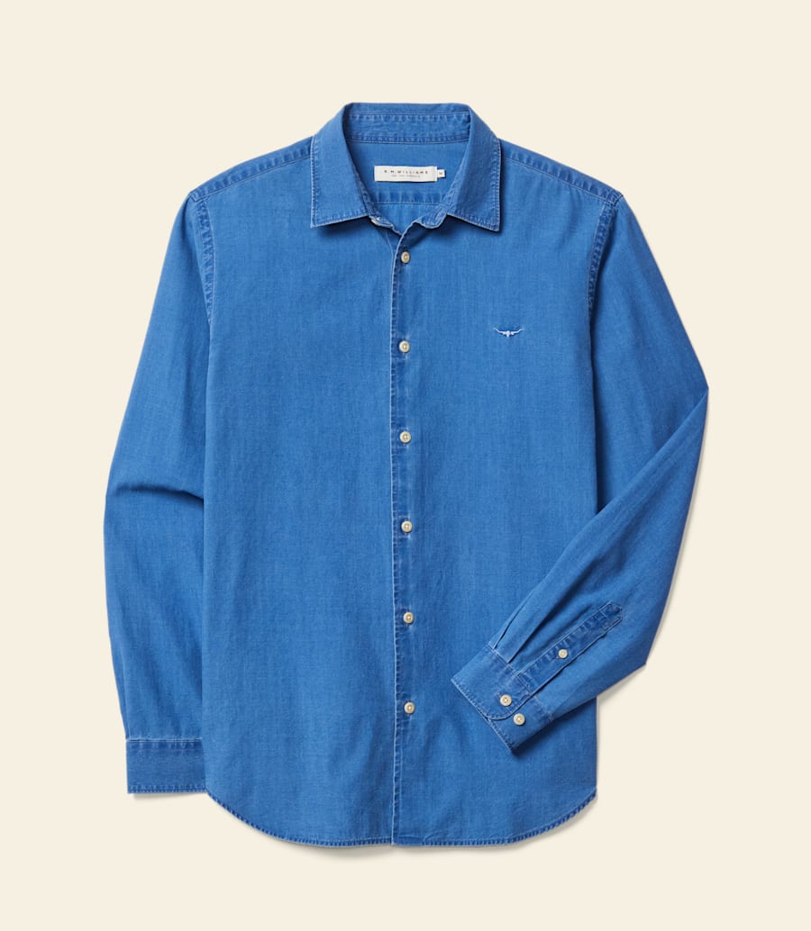camicia indaco arno