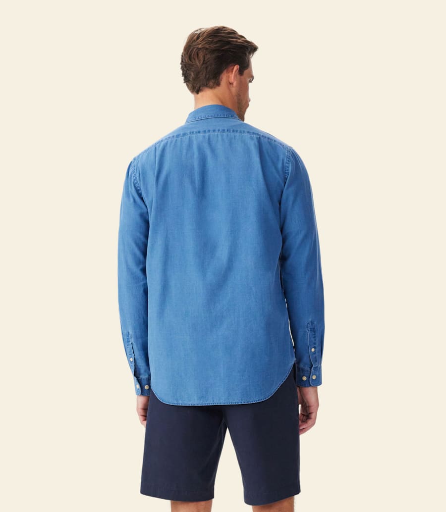 camicia indaco arno