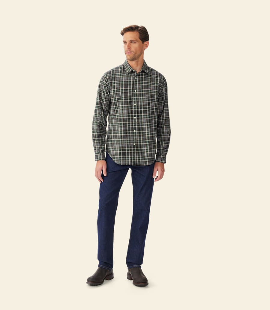 camicia a quadri lincoln
