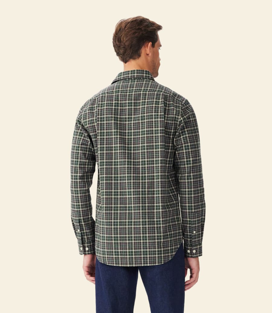 camicia a quadri lincoln