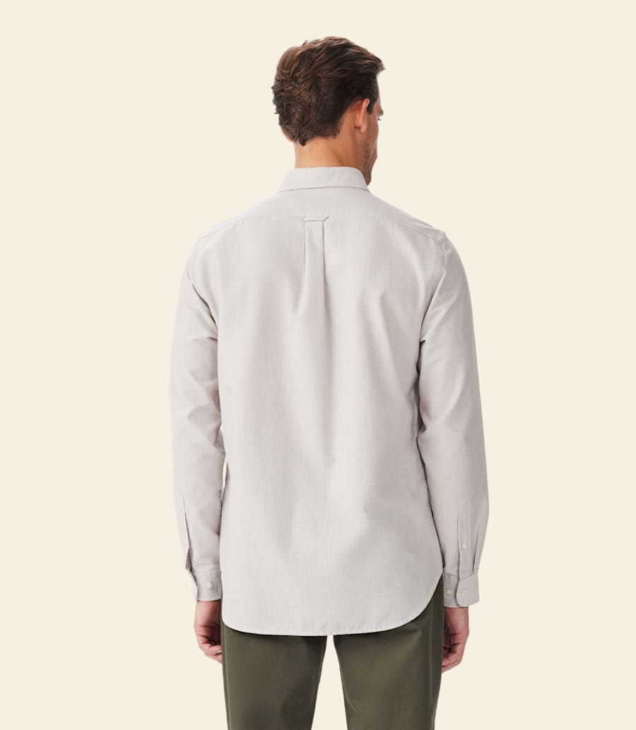 camicia a righe rushworth oxford