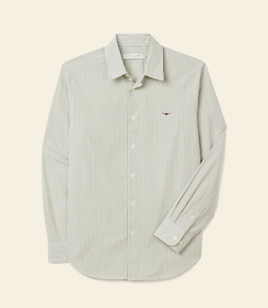 camicia a righe in popeline sommers