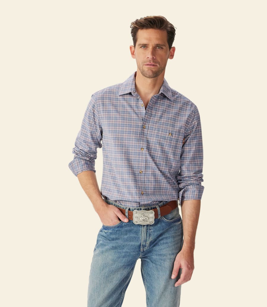 camicia a quadri toukley