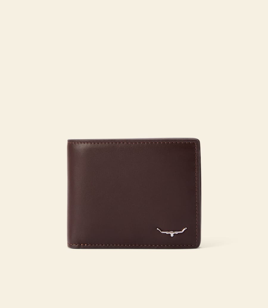 portafoglio bifold con tasca