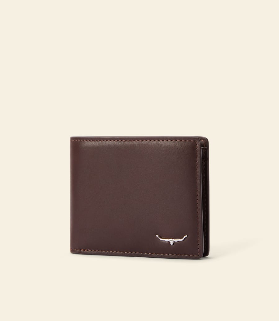 portafoglio bifold con tasca