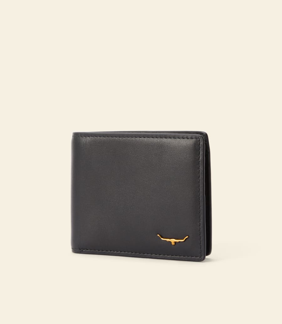 portafoglio bifold con tasca