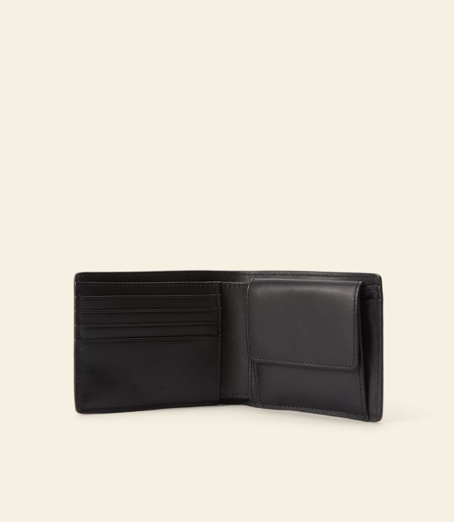 portafoglio bifold con tasca