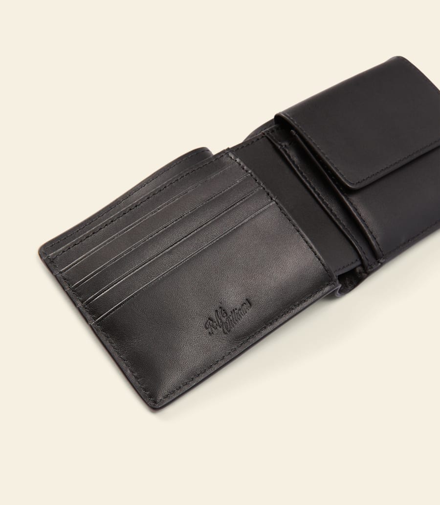 portafoglio bifold con tasca